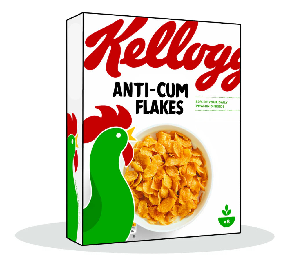 Kellogg’s Cornflakes: the anti-self love cereal