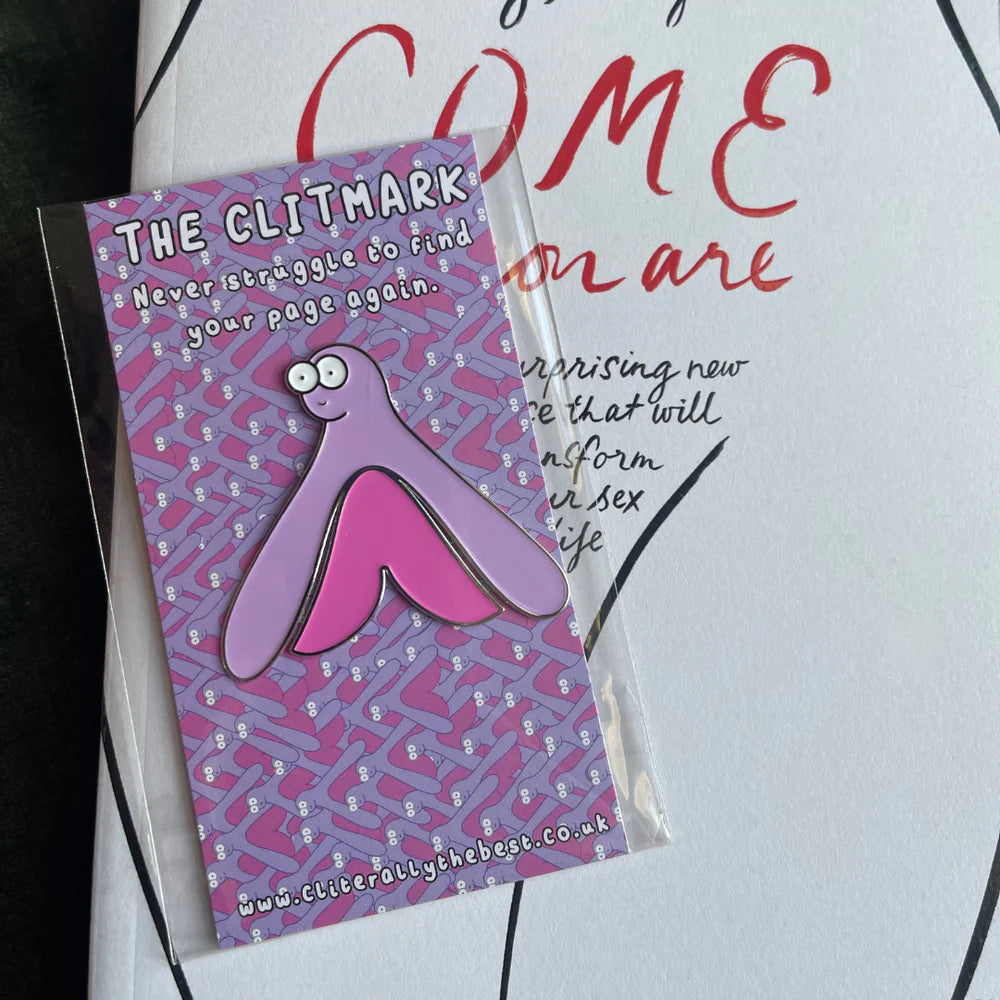 The 'Clitmark' Metal Bookmark