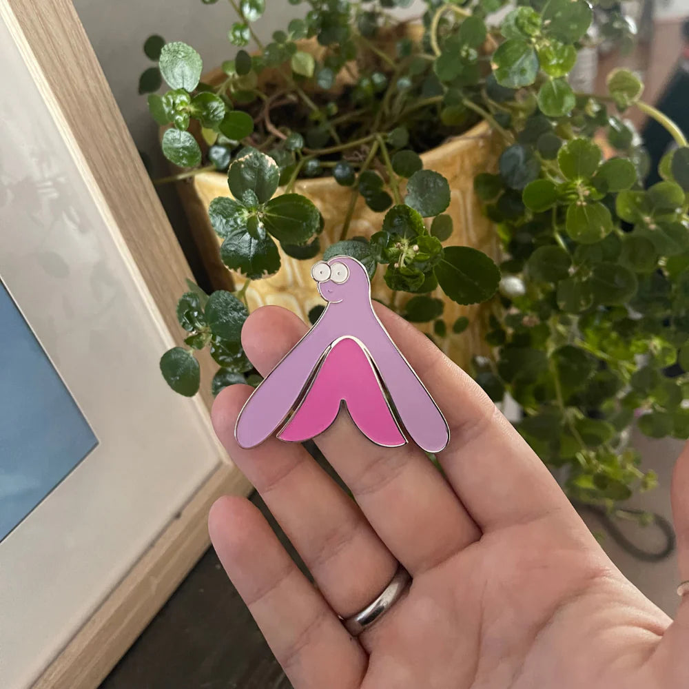 The 'Clitmark' Metal Bookmark