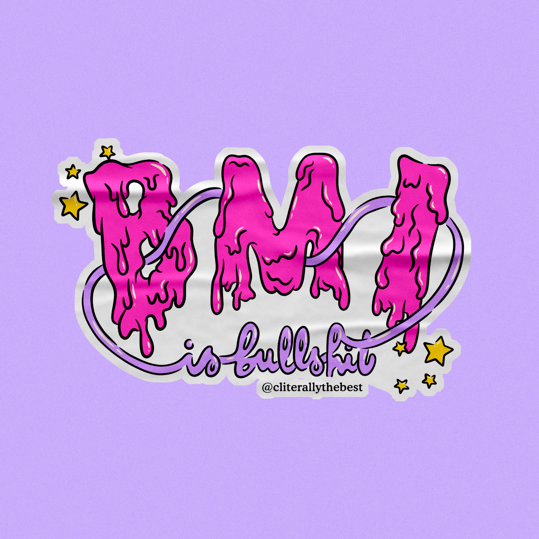 'BMI is Bullshit' Vinyl Sticker