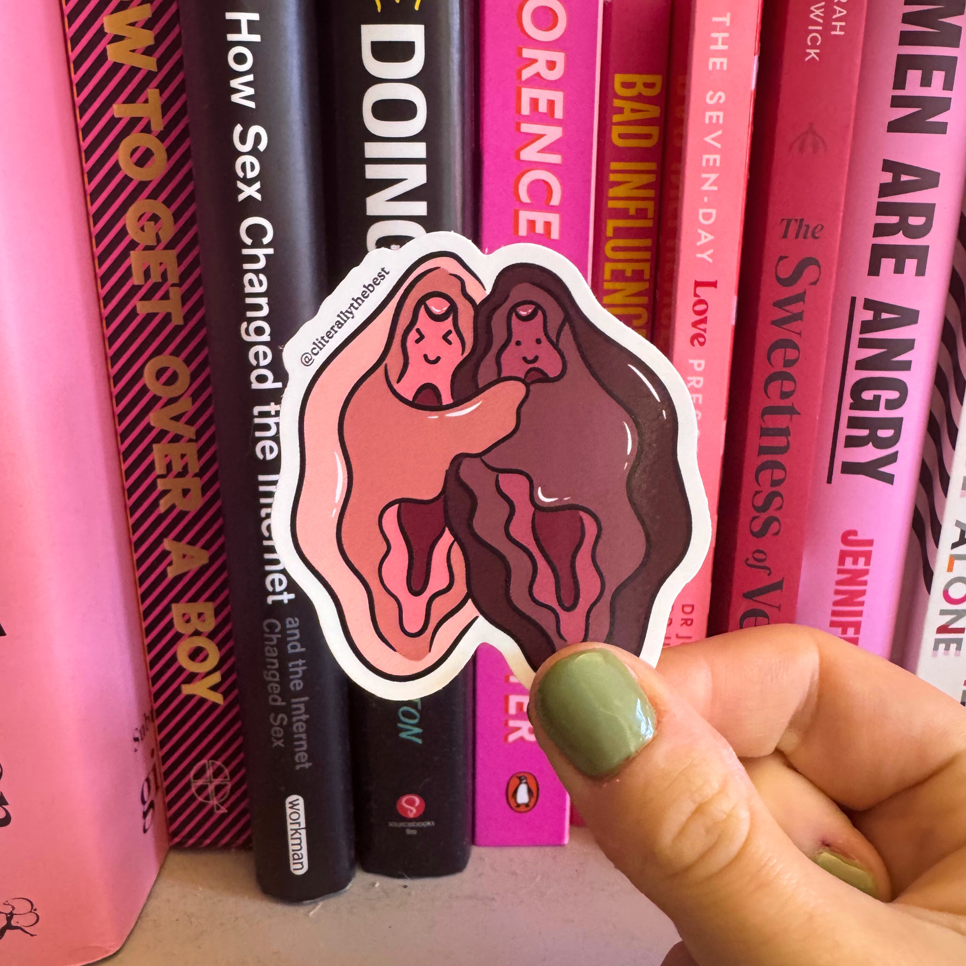 Vulva Besties Vinyl Sticker