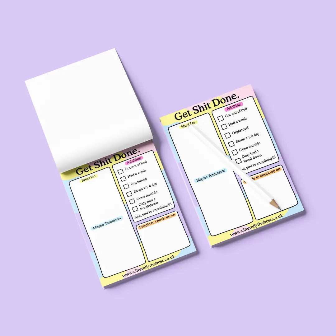 The Honest To-Do List A5 Notepad