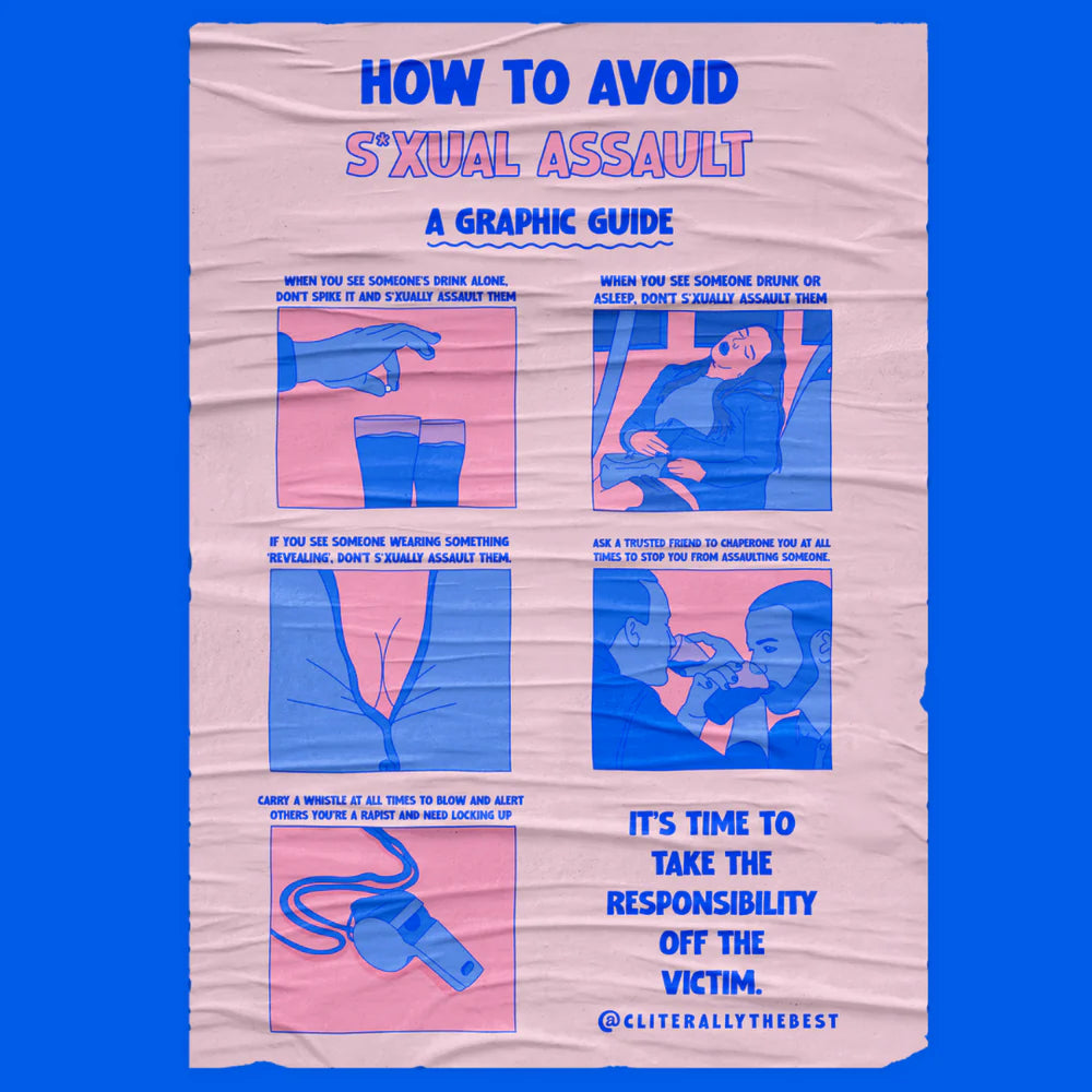 ‘No More Victim Blaming’ Poster (download)