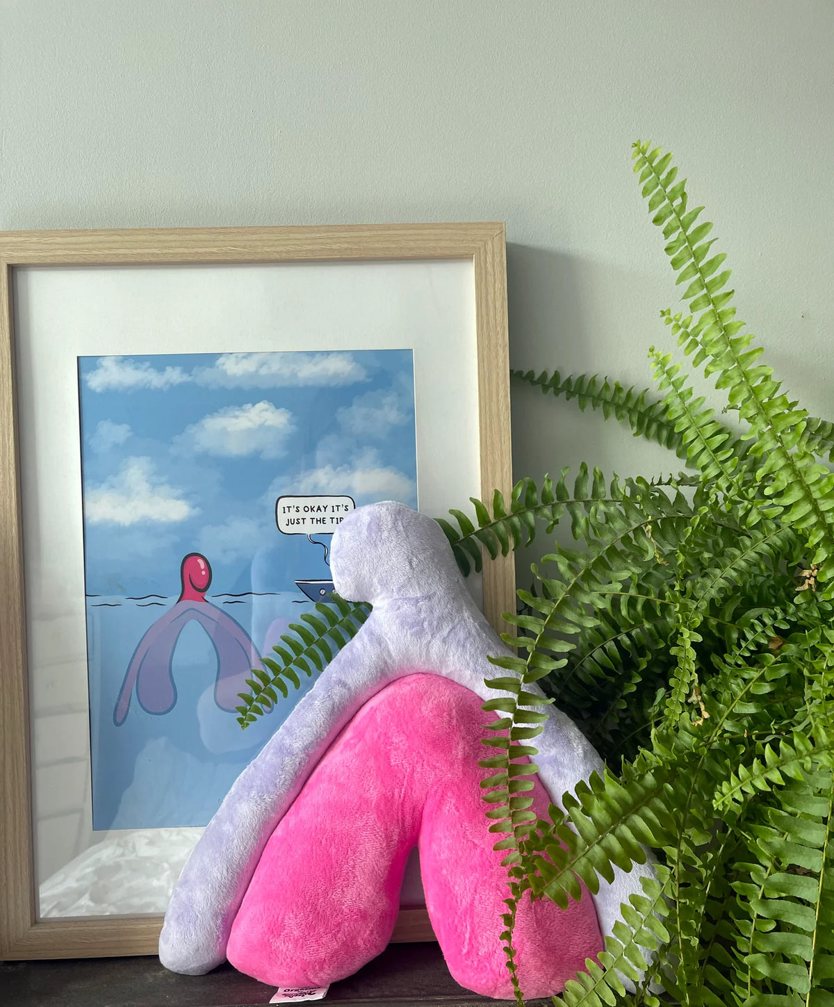 The Clitoris Cushion (plushie)