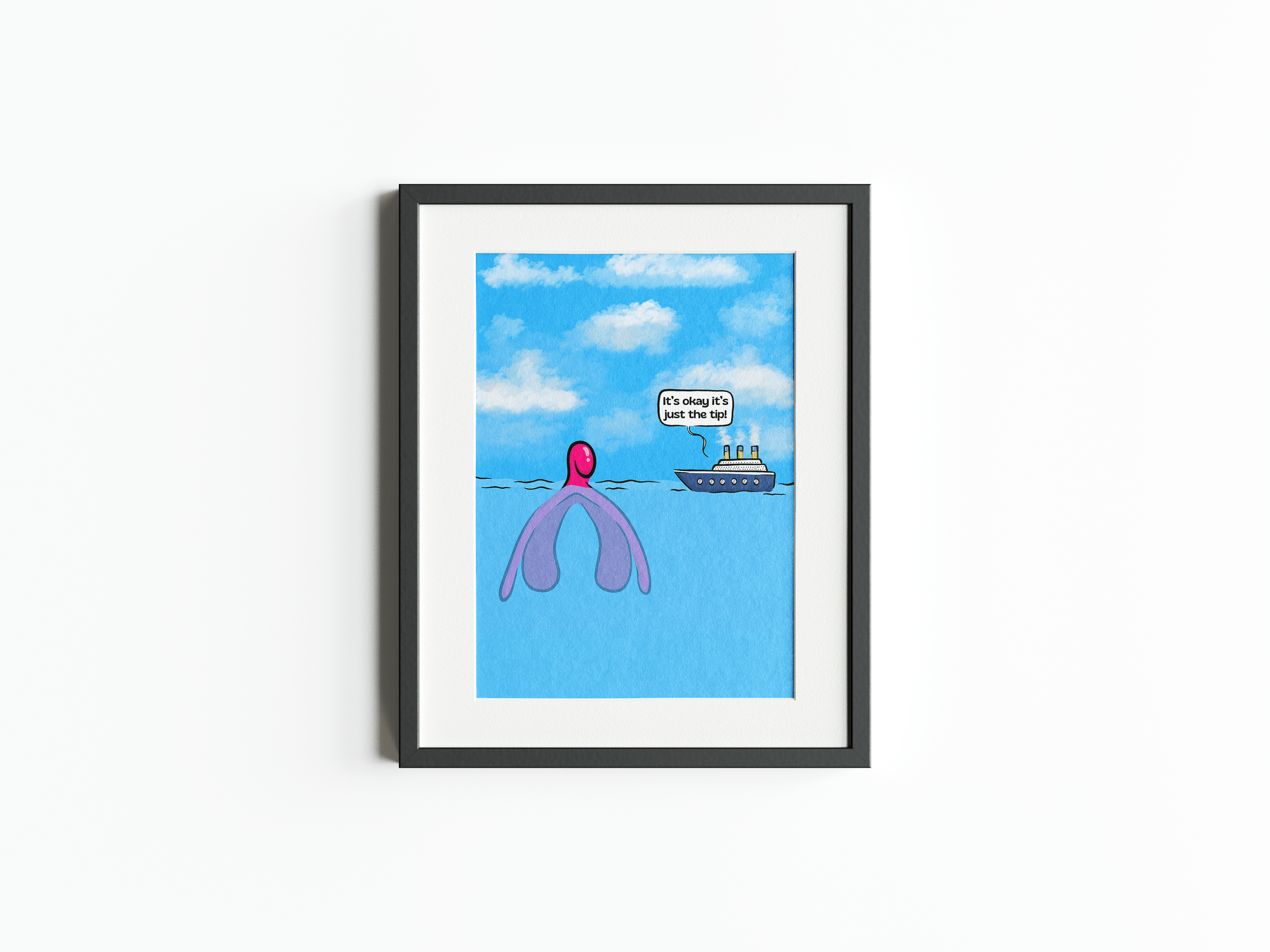 'Iceberg Clitoris' Sex-Positive Print